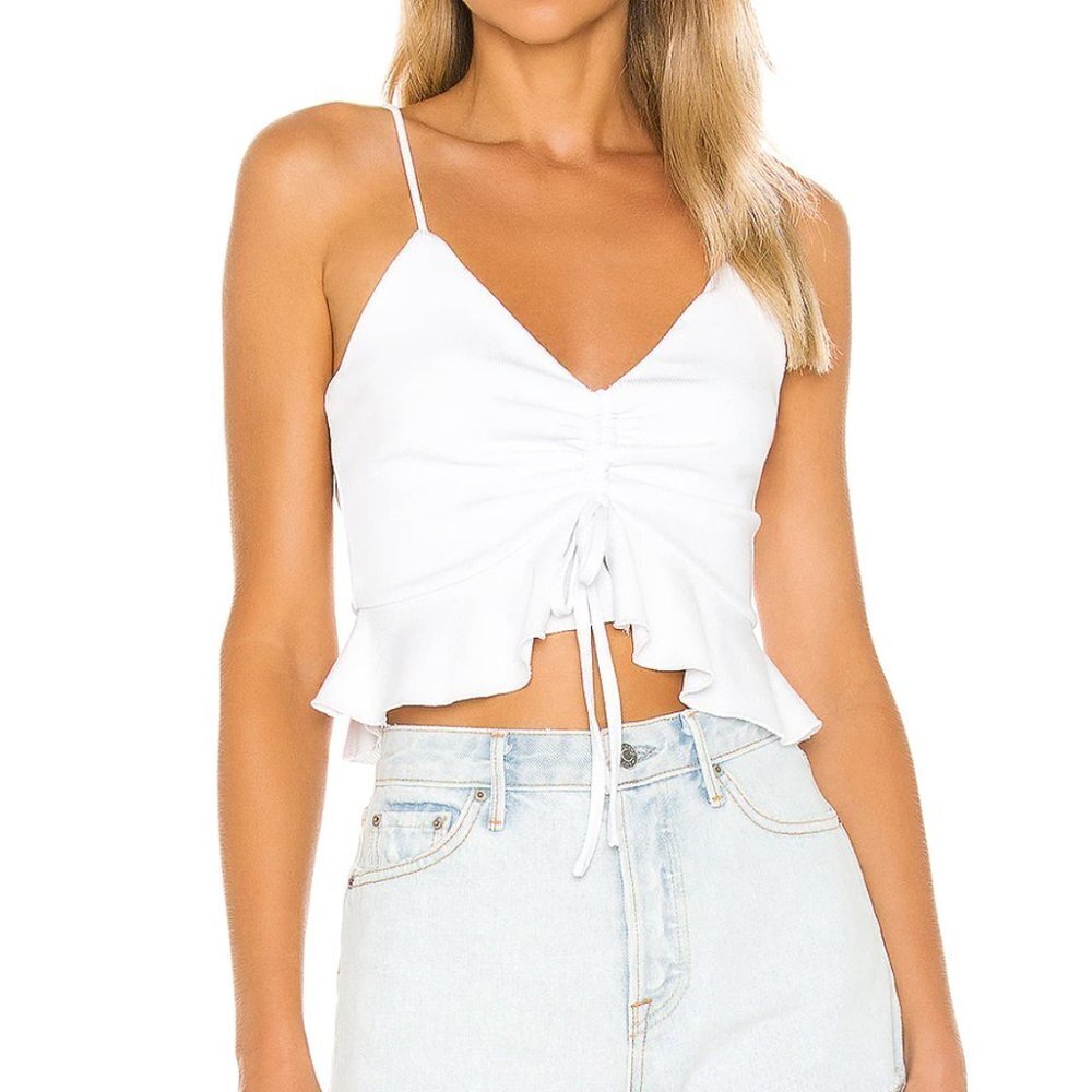 NWT Lovers and Friends Sherrie Top in White xs
